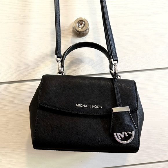 Michael Kors Black Crossbody Purse - Picture 2 of 4